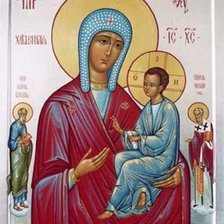 Схема вышивки «Богоматерь "Хлебная"»