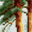 Предпросмотр схемы вышивки «сосновый бор» (№682565)