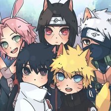 Схема вышивки «наруто»