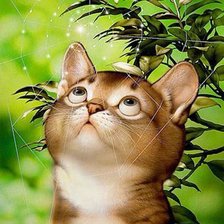 Схема вышивки «Наблюдатель»