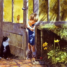 Схема вышивки «счастливое детство»