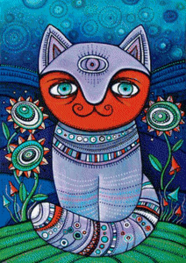 Всевидящий кот - кот, фэнтази - предпросмотр