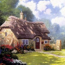 Схема вышивки «Уютный домик»