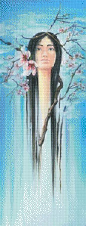 Дева - портрет - предпросмотр