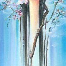 Схема вышивки «Дева»