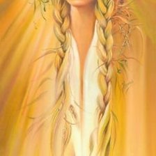 Схема вышивки «Дева»