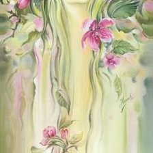 Схема вышивки «Дева»