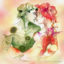 Схема вышивки «Любовь»