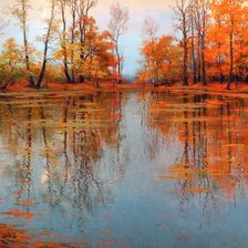 Схема вышивки «Осень»