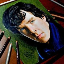 Схема вышивки «Шерлок»