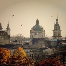 Схема вышивки «Львів»