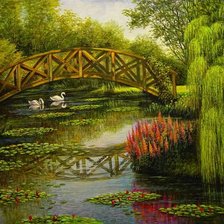 Схема вышивки «картина»