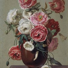 Схема вышивки «маки»