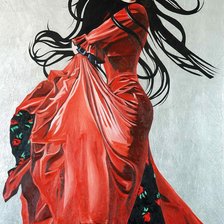 Схема вышивки «Испанка»