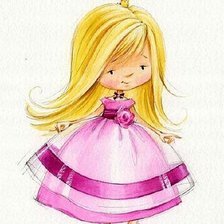 Схема вышивки «Принцесса»