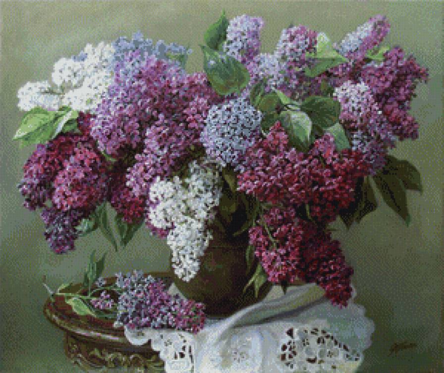 Букет сирени - природа, букет, сирень, цветы - предпросмотр