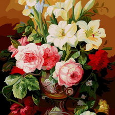 Схема вышивки «букет»