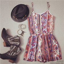 Схема вышивки «Одежда»