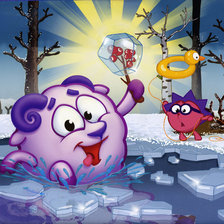 Схема вышивки «смешарики»