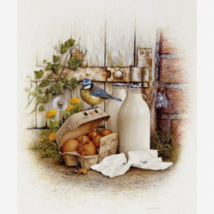 птичка - яйца, молоко, птица - предпросмотр