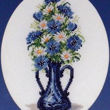 Схема вышивки «ВАЗА С ЦВЕТАМИ»