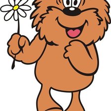 Схема вышивки «мишка»