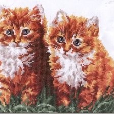 Схема вышивки «пушистики»