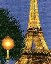 Схема вышивки «ПАРИЖ»