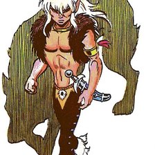 Схема вышивки «Рубака-волк»