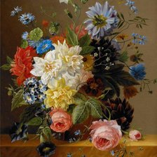 Схема вышивки «серия "букеты"»