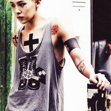 Схема вышивки «G Dragon»