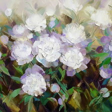 Схема вышивки «цветы»