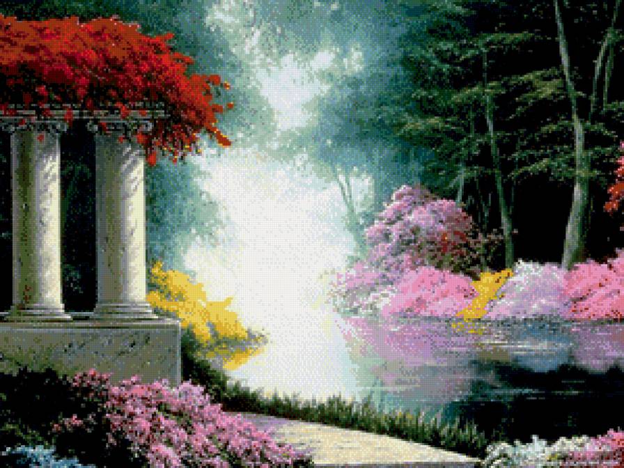 №686749 - беседка.цветы - предпросмотр