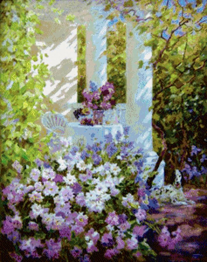 №686798 - беседка.цветы - предпросмотр