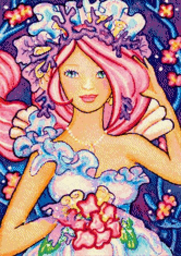 девушка - сказка, картина, девушка - предпросмотр