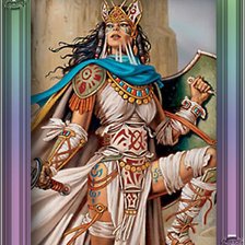 девушка воин