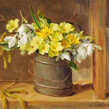 Схема вышивки «Цветы»