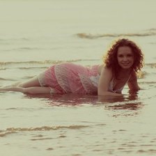 летнный пляж!