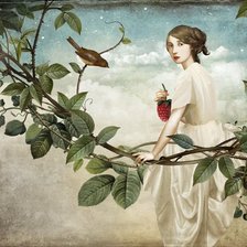 Схема вышивки «Дева»