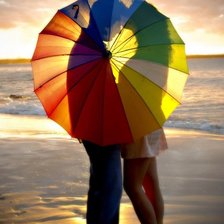 Схема вышивки «влюбленные»