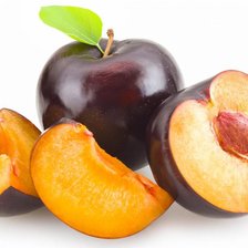 Схема вышивки «Сливы»