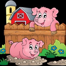 Схема вышивки «животные»