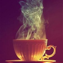 Схема вышивки «горячий чай»