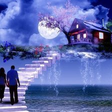 Схема вышивки «навсегда вместе»