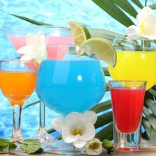 Схема вышивки «напитки»