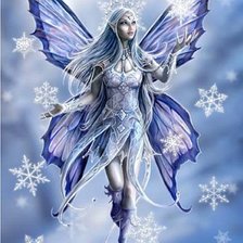 Схема вышивки «Эльфийка»