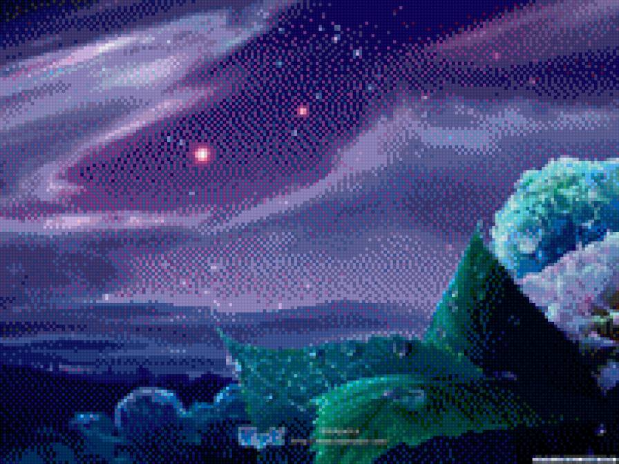 мечта.эпизод3 - природа, небо, цветы, красота, ночь - предпросмотр