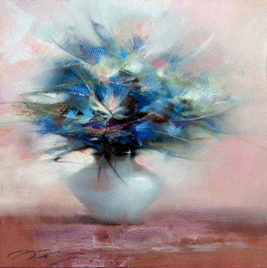 Ваза с цветами - предпросмотр