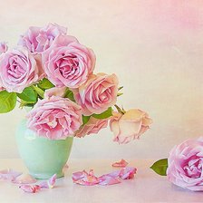 Схема вышивки «нежные розы»