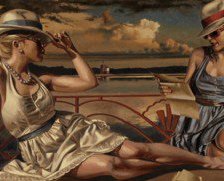 Схема вышивки «подружки»